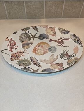 Melamine Sealife Serve Platter By Threshold